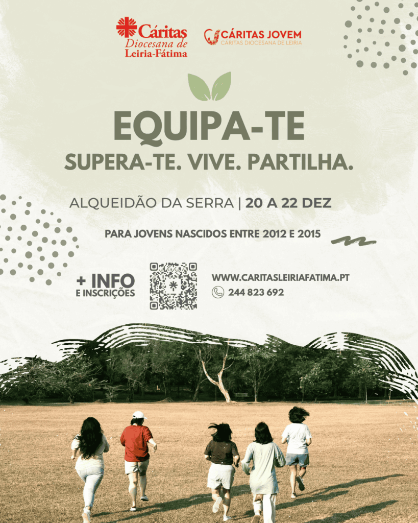 Cáritas Jovem promove nova edição do Projeto Equipa-te em Alqueidão da Serra