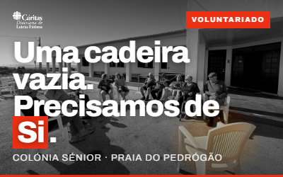 Há uma cadeira vazia. Precisamos de Si.